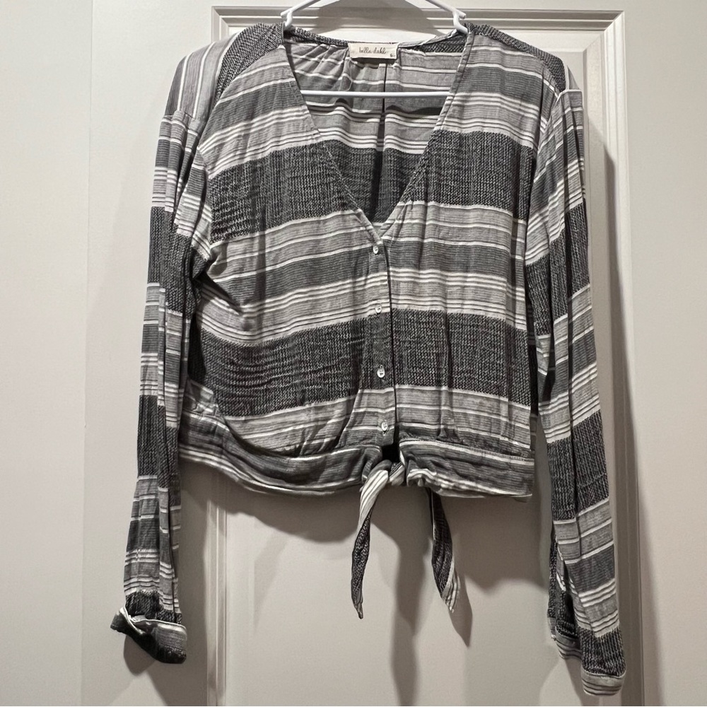Bella Dahl cropped blouse
